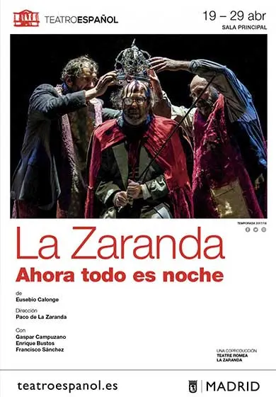 Cartel de Ahora todo es noche