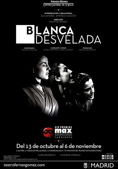 Cartel de Blanca Desvelada