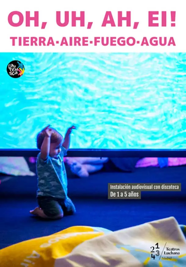 Cartel de ¡OH, UH, AH, EI!