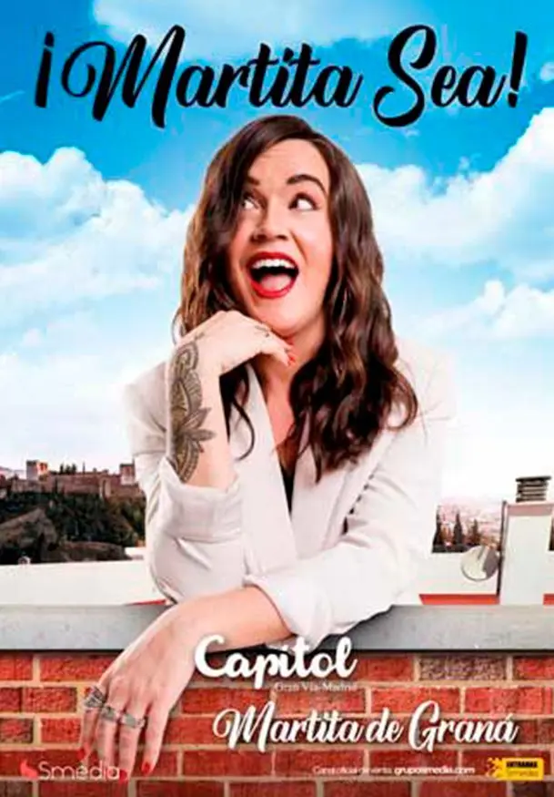 Cartel de Martita de Graná: ¡Martita sea!