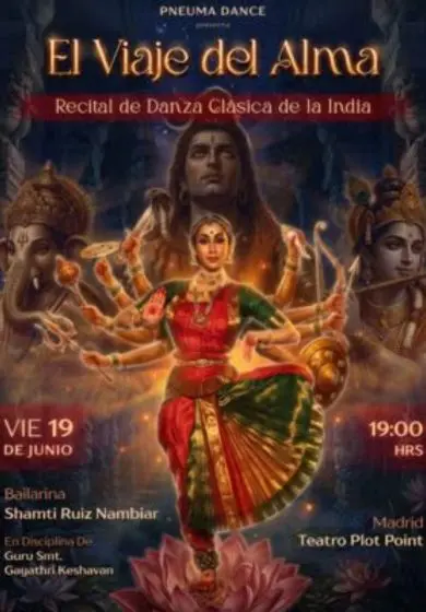 Cartel de El viaje del alma
