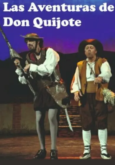 Cartel de La Bicicleta: Las Aventuras de Don Quijote