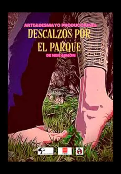 Cartel de Descalzos por el parque