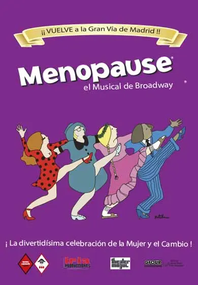 Cartel de Menopause, el musical de Broadway