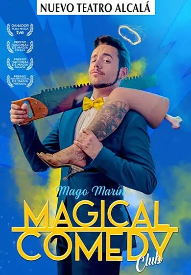 Cartel de Mago Marín: Magical Comedy Club