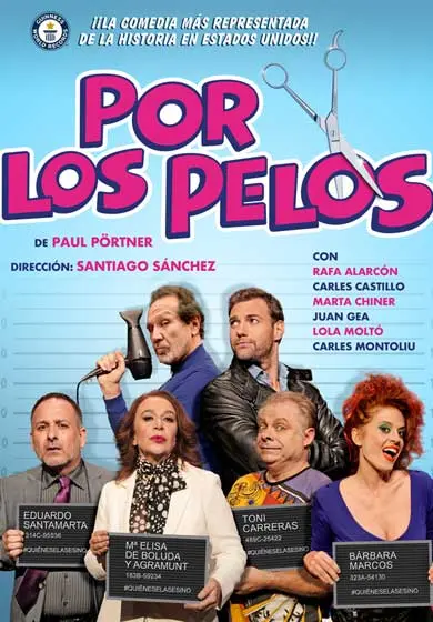 Cartel de Por los pelos