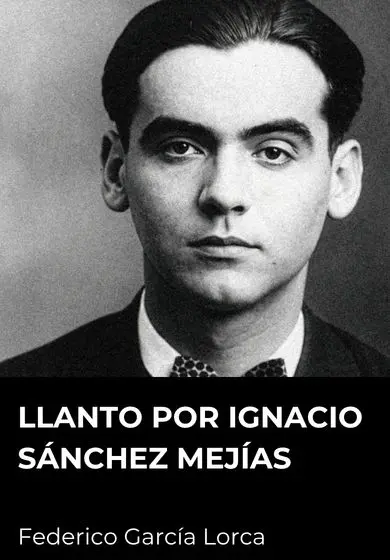 Cartel de Llanto por Ignacio Sánchez Mejías