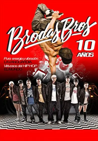 Cartel de Brodas Bros - 10 años