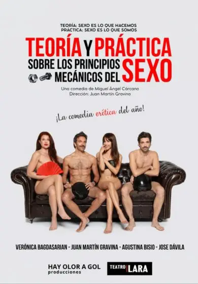 Cartel de Teoría y práctica sobre los principios mecánicos del sexo