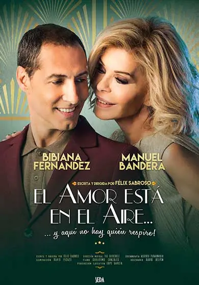 Cartel de El amor está en el aire... y aquí no hay quien respire!
