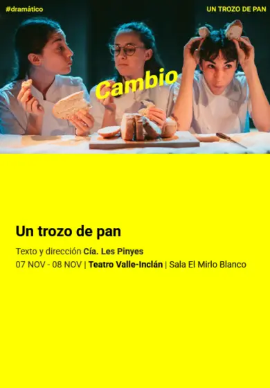 Cartel de Un trozo de pan