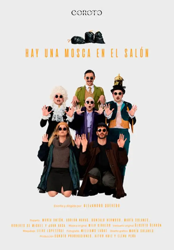 Cartel de Hay una mosca en el salón