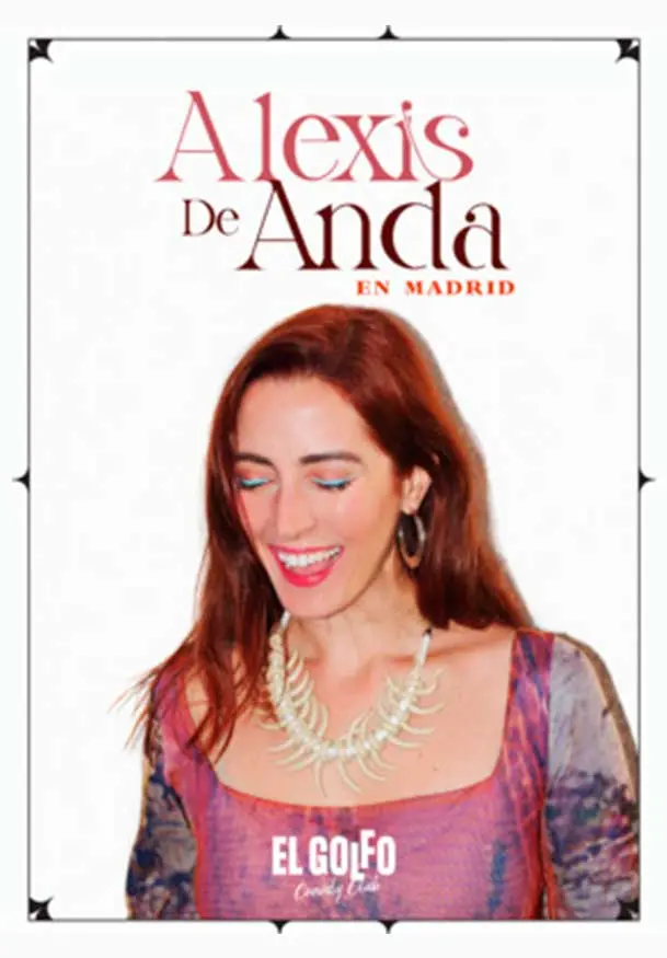 Cartel de Alexis de Anda en Madrid