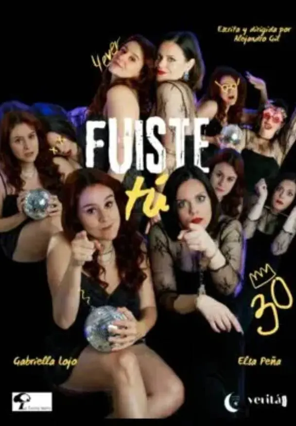Cartel de Fuiste tú