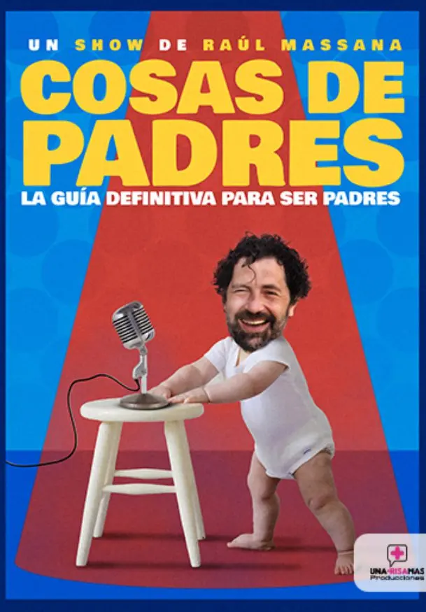 Cartel de Raúl Massana: Cosas de padres