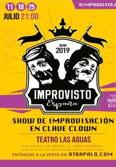 Cartel de Improvisto España