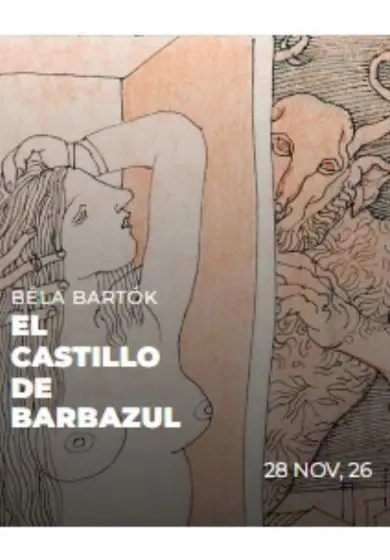 Cartel de El castillo de Barbazul