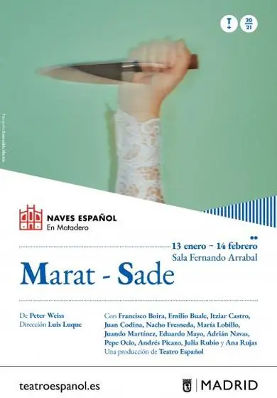 Cartel de Marat - Sade
