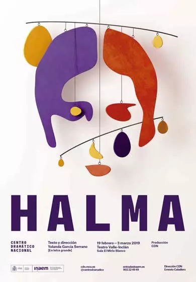 Cartel de Halma (En letra grande)