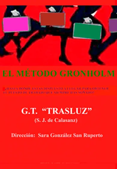 Cartel de G.T. Trasluz: El método Gronholm