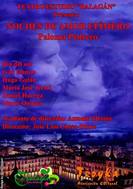 Cartel de Noches de amor efímero