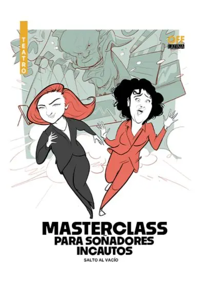 Cartel de Masterclass para soñadores incautos