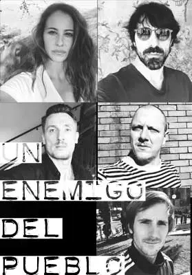 Cartel de Alex Rigola: Un enemigo del pueblo