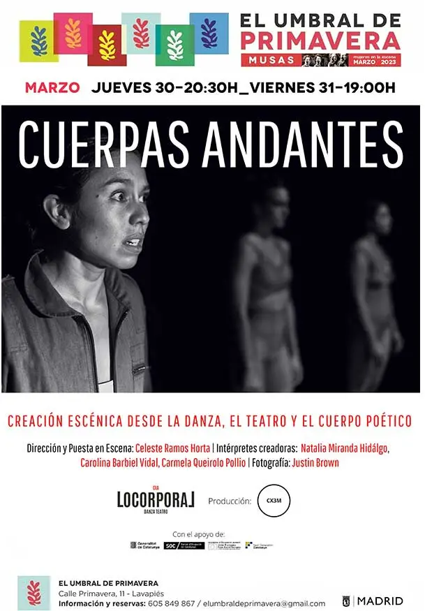 Cartel de Cuerpas Andantes