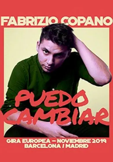Cartel de Fabrizio Copano: Puedo cambiar