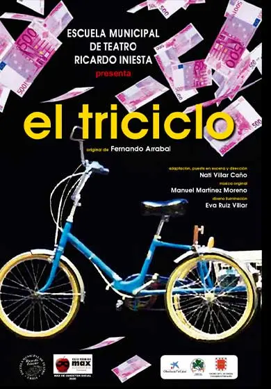 Cartel de El triciclo