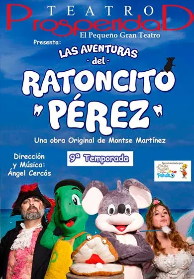 Cartel de Las Aventuras del Ratoncito Pérez