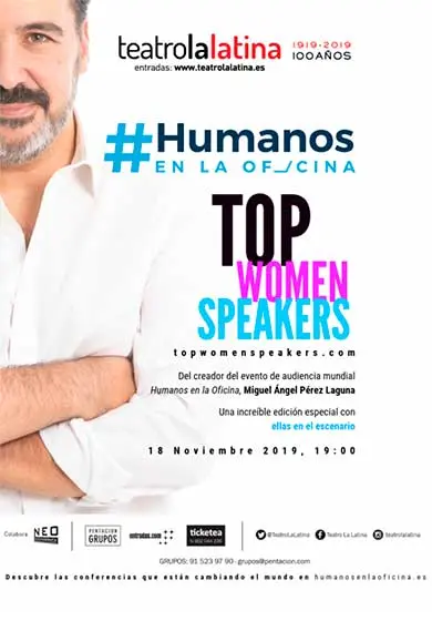 Cartel de Top women speakers
