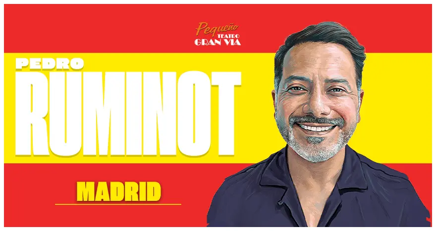 Cartel de Pedro Ruminot. Gira europea 2025