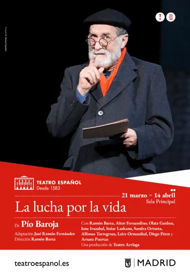 Cartel de La lucha por la vida