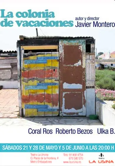 Cartel de La colonia de vacaciones
