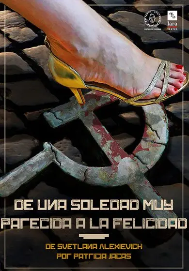 Cartel de De una soledad muy parecida a la felicidad