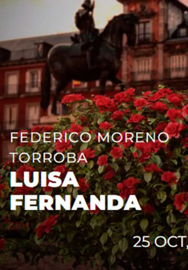 Cartel de Federico Moreno Torroba: Luisa Fernanda