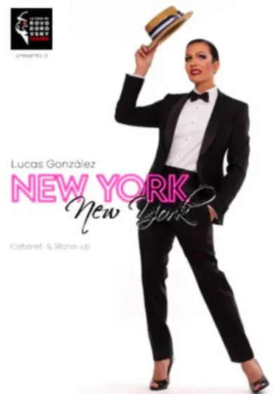 Cartel de New York New York - Lucas González