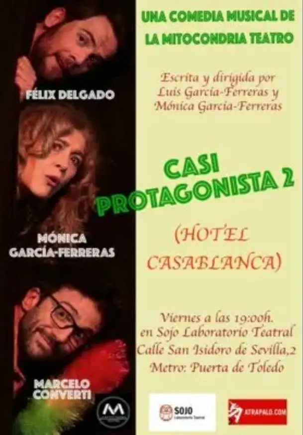 Cartel de Casi protagonista 2