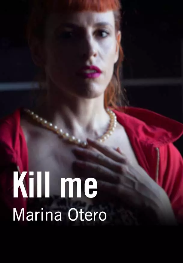 Cartel de Kill me - Marina Otero