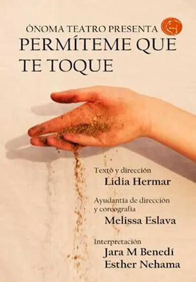 Cartel de Permíteme que te toque