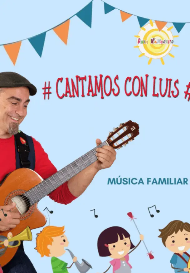 Cartel de Cantamos con Luis