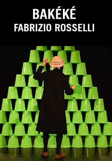 Cartel de Fabrizio Rosselli: Bakéké