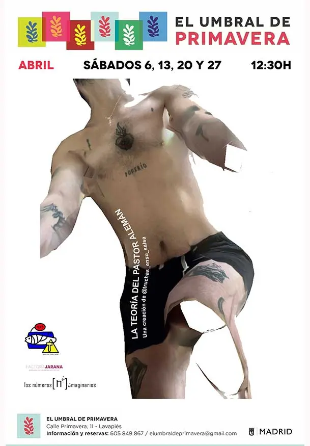 Cartel de La teoría del pastor alemán
