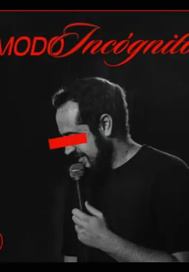 Cartel de Modo Incógnito - Sergio Moya