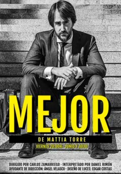 Cartel de Mejor