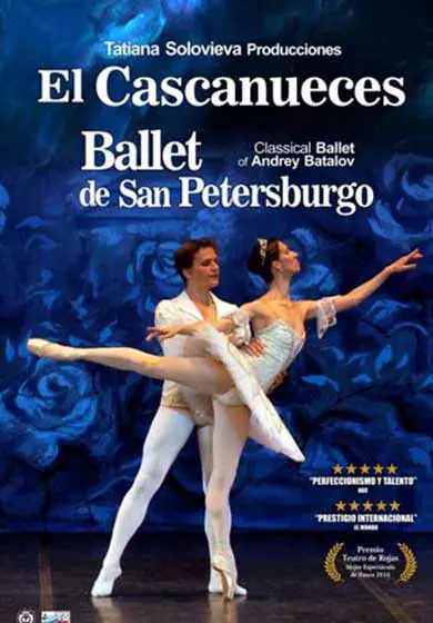 Cartel de Ballet de San Petersburgo: El Cascanueces