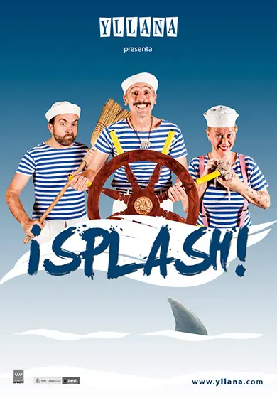 Cartel de Yllana: ¡Splash!