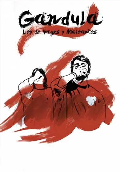 Cartel de Gandula. Ley de vagos y maleantes