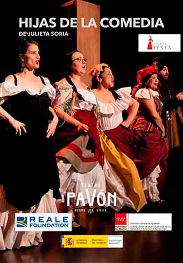 Cartel de Hijas de la comedia